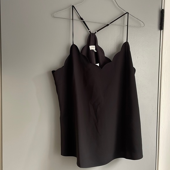 J.Crew scalloped cami top, size 12 - Picture 2 of 6